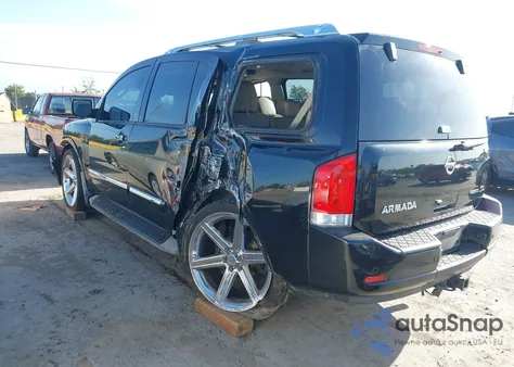 2012 Nissan Armada Sl from USA, damaged, VIN 5N1BA0ND7CN621997